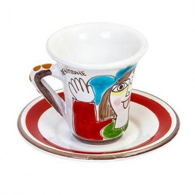 Coffee Cup with Saucer Folk TZZ57FK Coffee Cup with Saucer Folk TZZ57FK